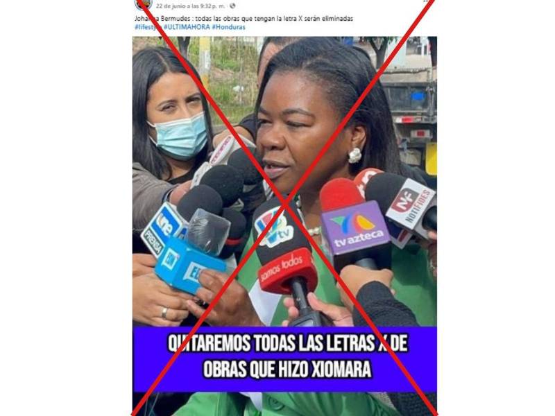 Captura de pantalla a una publicación de Facebook, hecha el 24 de junio de 2026.