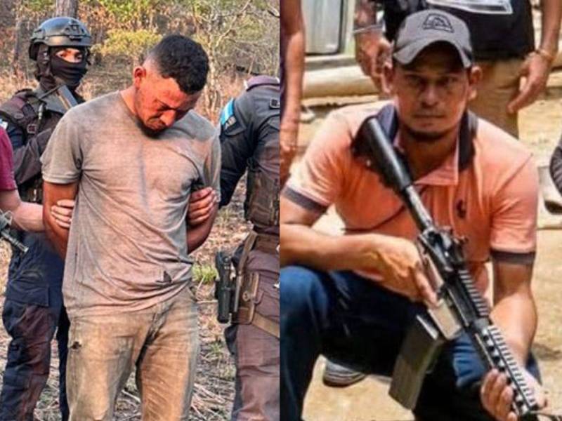 Durante la operación de captura, los agentes decomisaron un rifle, 19 proyectiles de uso prohibido, un chaleco táctico, 140 envoltorios con supuesta cocaína.