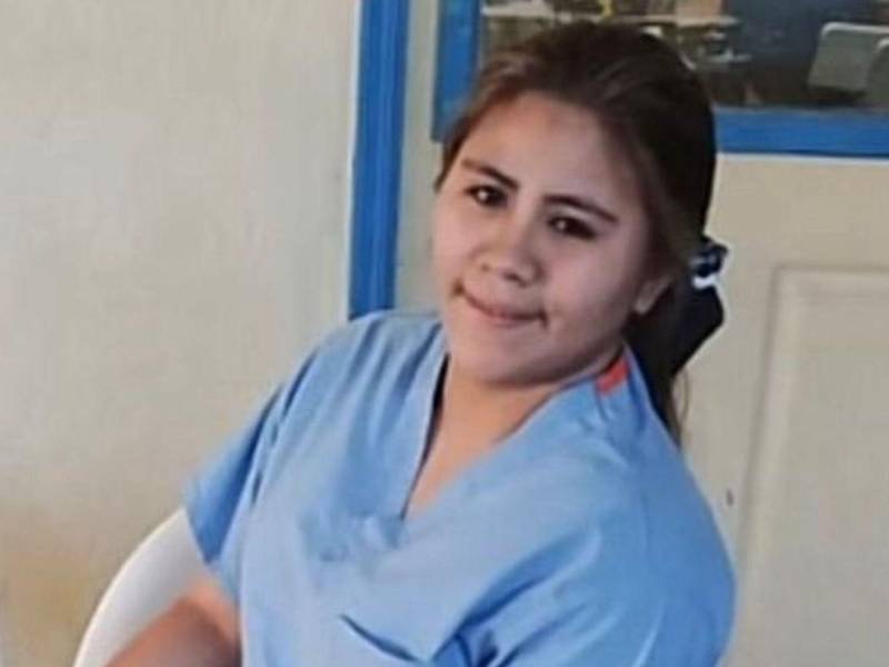 Fotografía en vida de la joven enfermera Nelsi Beatriz Alberto, de 21 años, quien fue ultimada a finales de marzo en San Pedro Sula.