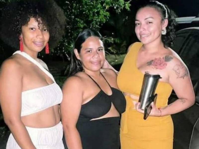 Dione Beatriz Solórzano, María Antonia Cruz y Nikendra McCoy<b> </b>salieron a departir con el acusado Gilbert Reyes y terminaron muertas a disparos.