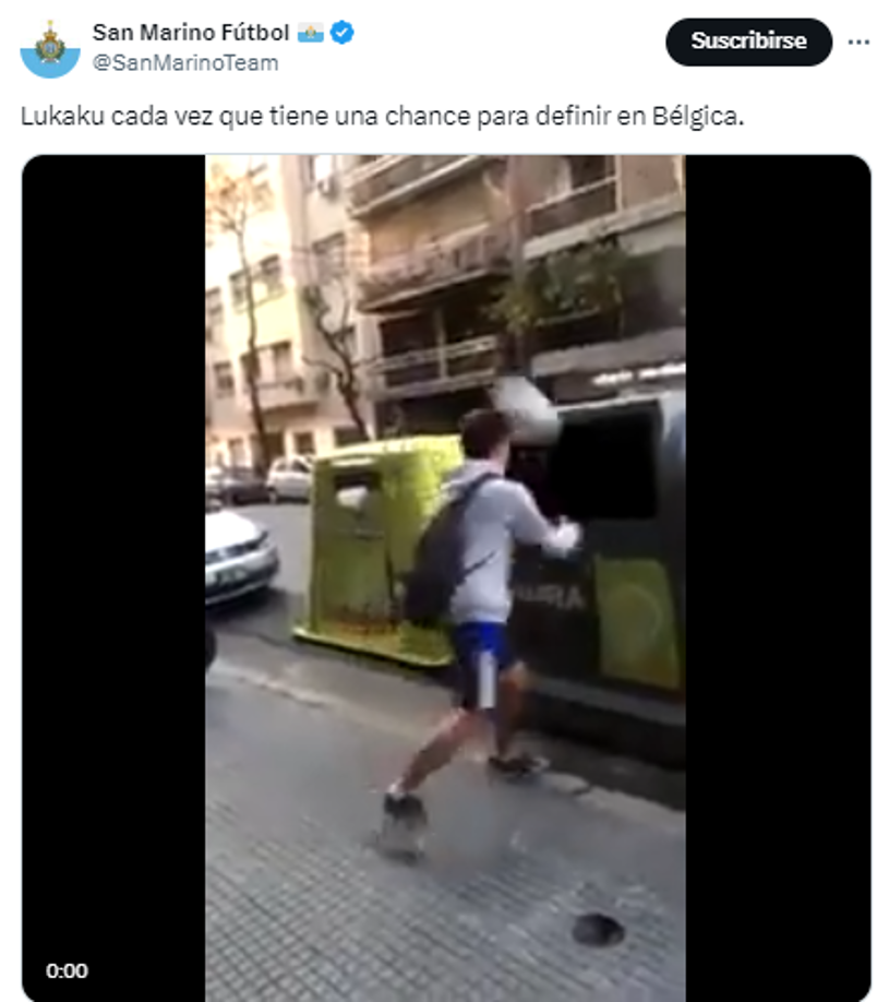 Lukaku, víctima de crueles memes tras fallos en su debut en Eurocopa