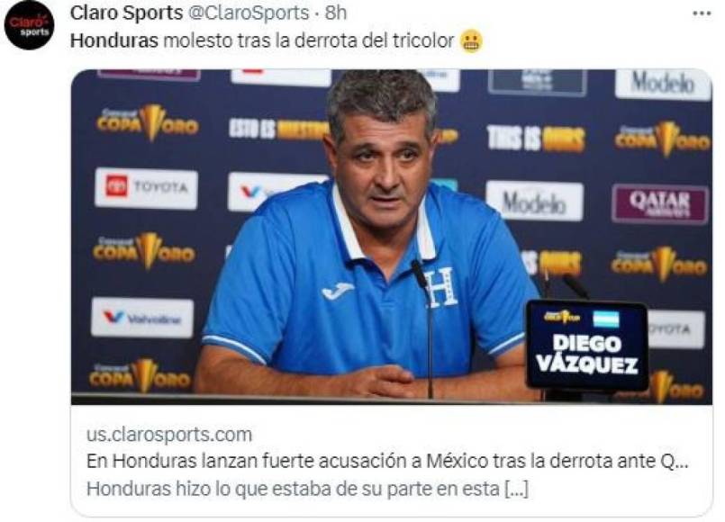 Claro Sports de México.