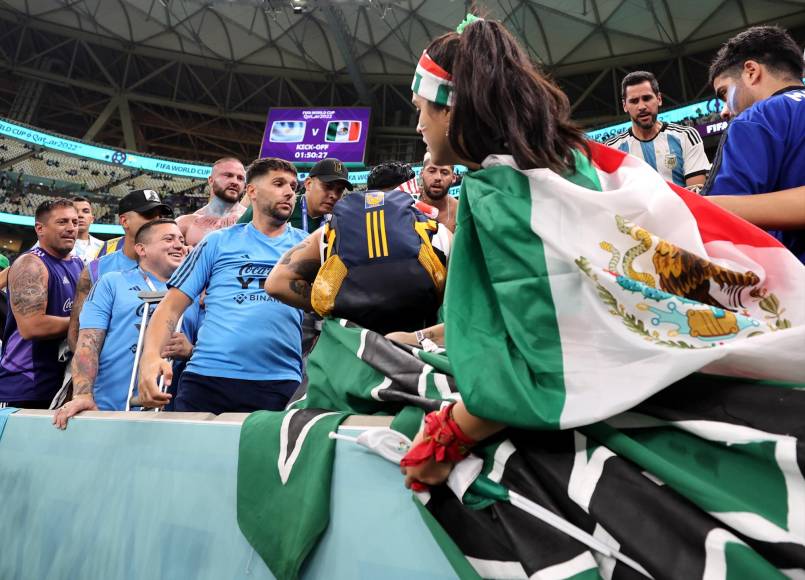 Cabe señalar que hace unos días atrás también se registró una pelea entre argentinos y mexicanos en las calles de Doha.