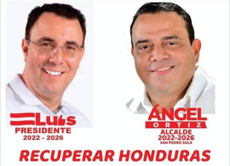 El abogado Ángel Gabriel Ortiz Quezada es el candidato del Movimiento Recuperar Honduras que preside el ingeniero Luis Zelaya. 'Quiero decirte que amo esta ciudad y tenemos que recuperar San Pedro Sula, dame la oportunidad, juntos lo podemos hacer', propone el político.