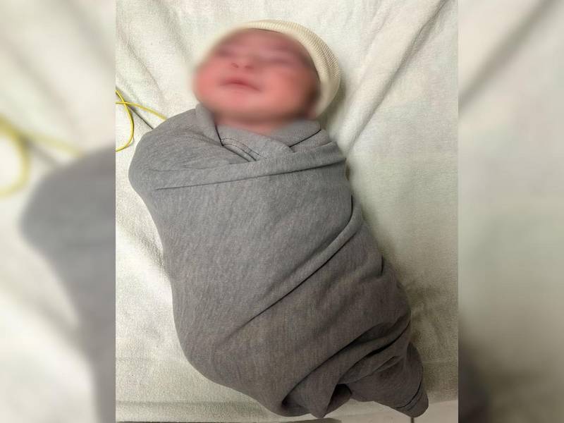 La hermosa recién nacida llegó al mundo a las 6:31 de la mañana.