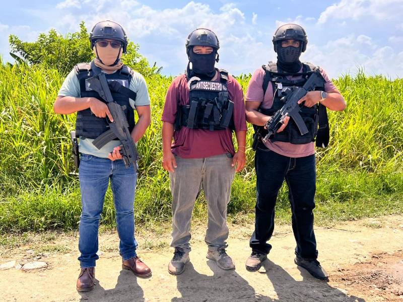 Los agentes de la Unidad Nacional Antisecuestros localizaron a la víctima en una zona rural de La Lima.