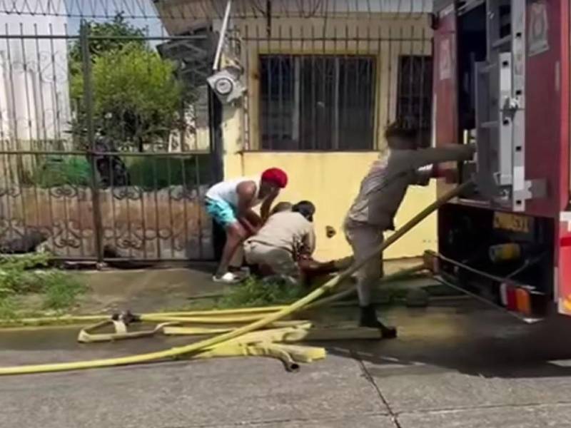 El incidente ocurrió el pasado miércoles en la residencial Atlante de La Ceiba.