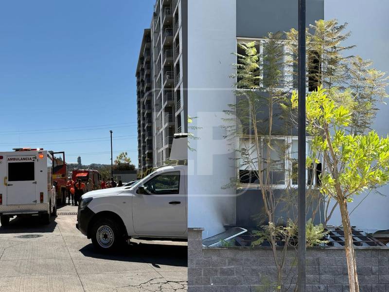 Ambulancias del 911 en el lugar del incidente.