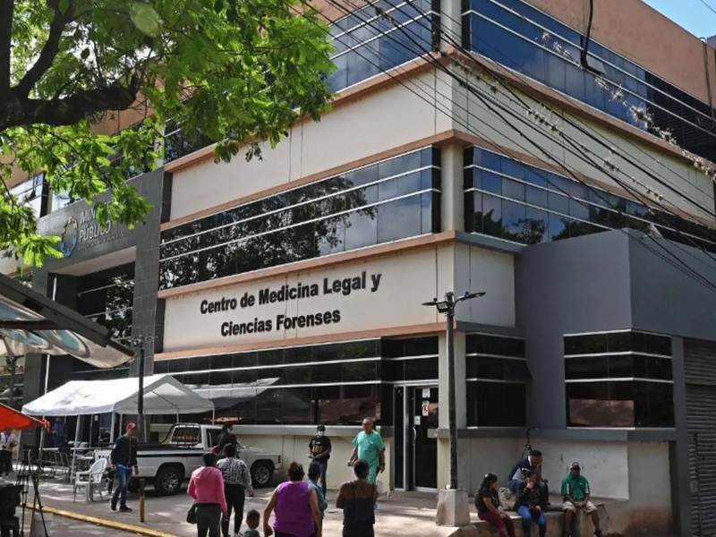 Edificio de Medicina Forense en Tegucigalpa. Imagen de archivo.