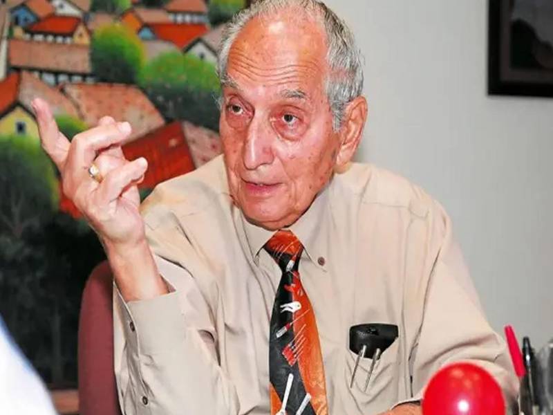 Don Emilio Larach nació en San Pedro Sula el 31 de agosto de 1929. Imagen de archivo La Prensa.