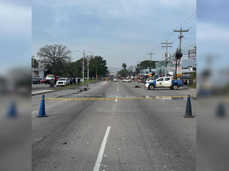 El tramo de Choloma a San Pedro Sula ha sido cerrado. Se sugiere a la población que tome vías alternas.