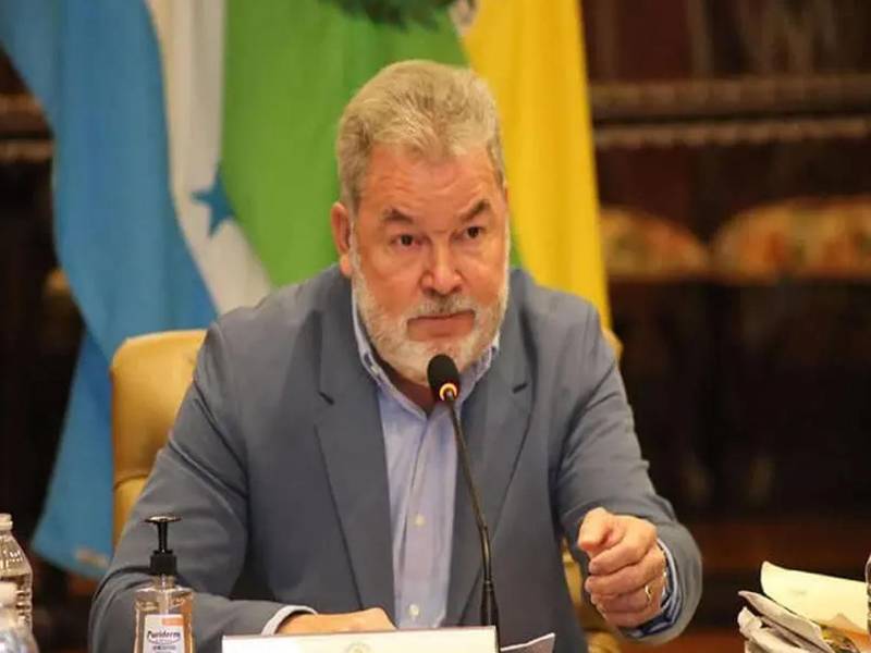 Roberto Contreras, alcalde de San Pedro Sula. Imagen de archivo.