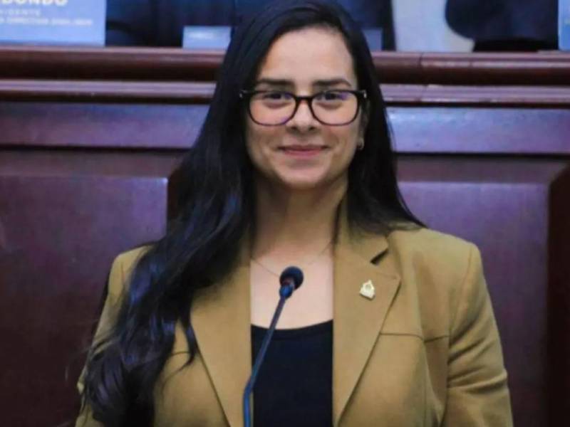 Isis Cuellar, diputada del partido Libertad y Refundación. Imagen de archivo.