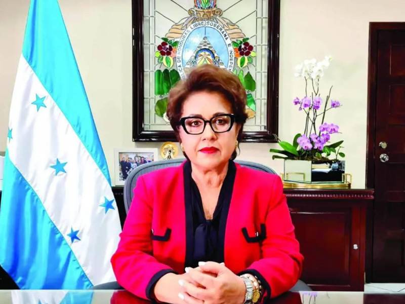 Rebeca Ráquel Obando, presidenta de la Corte Suprema de Justicia de Honduras.