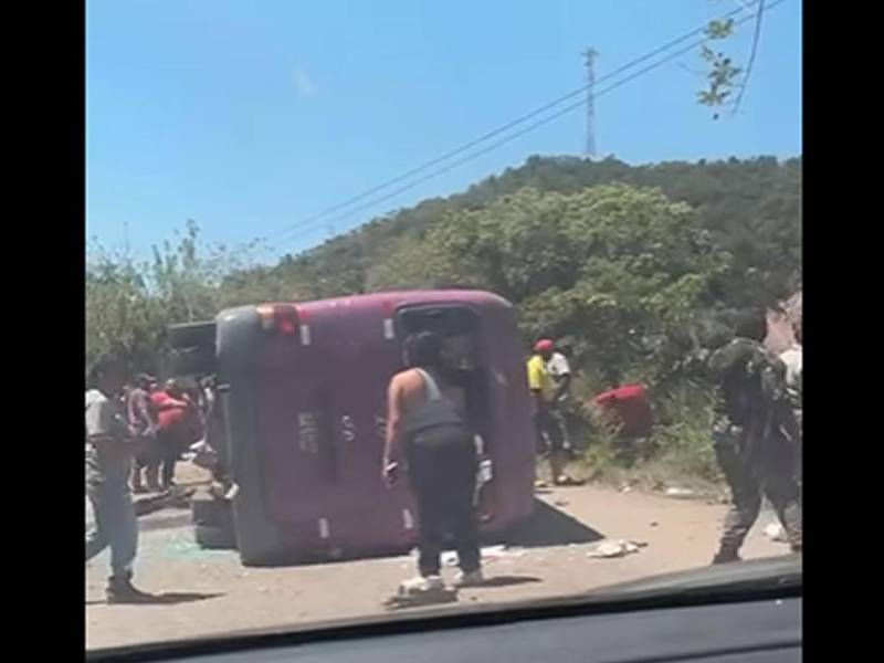 El fatal accidente se registró este lunes.