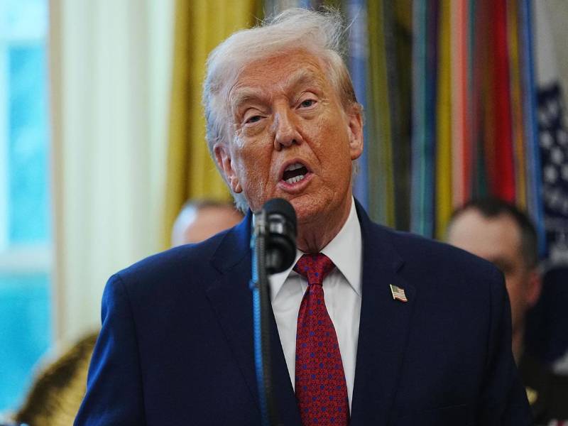 Fotografía de archivo del presidente de EE.UU., Donald Trump. EFE