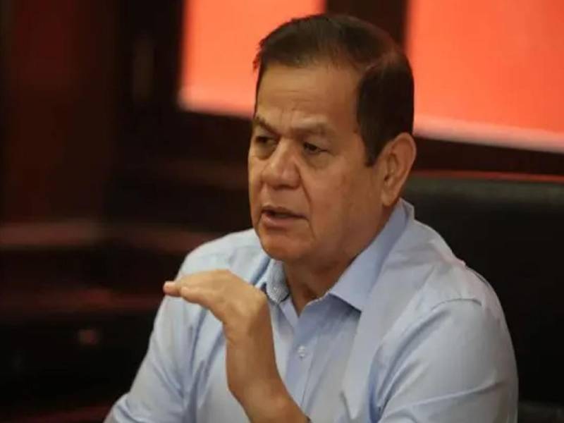 El general Romeo Vásquez en imagen de archivo.