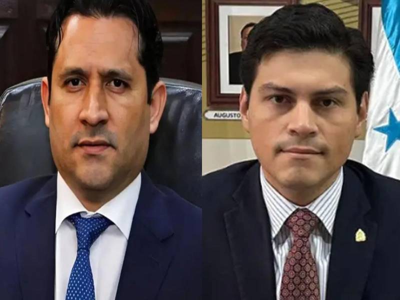 Mario Morazán y Marlon Ochoa en imagen de archivo La Prensa.