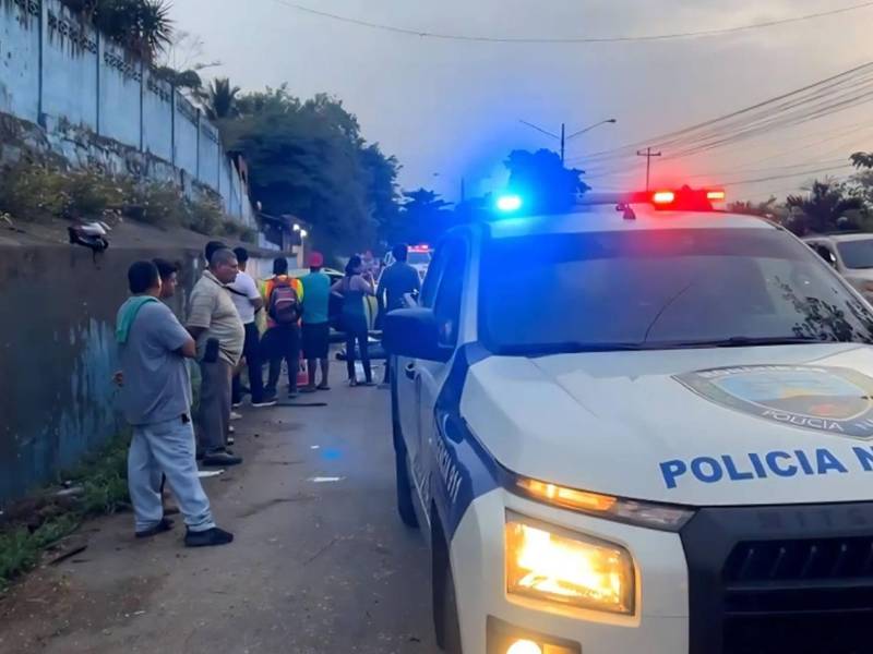 El accidente se registró esta madrugada en el sector de La Campana. Fotografía de redes sociales.