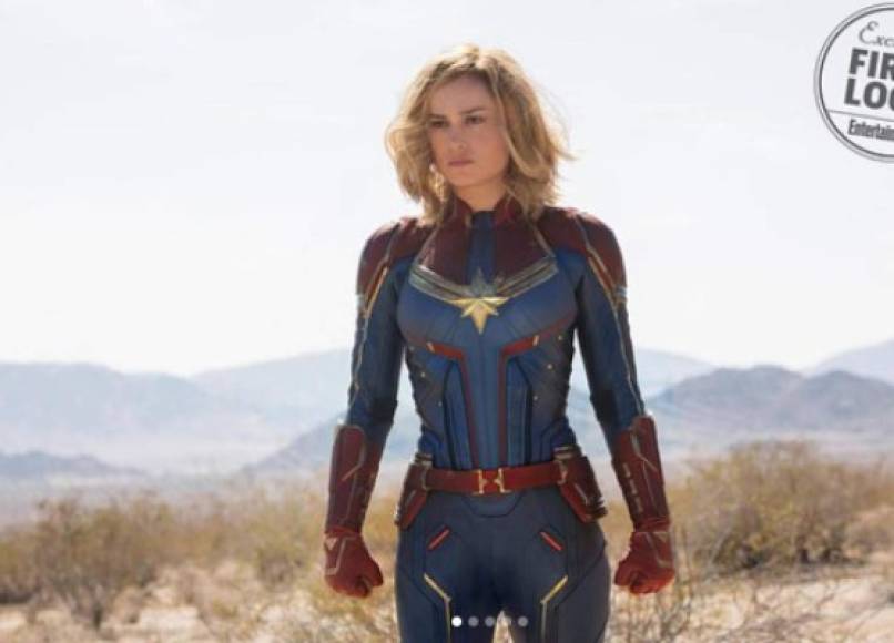 La actriz reveló las primeras imágenes oficiales de la tan espera película del Universo Marvel.