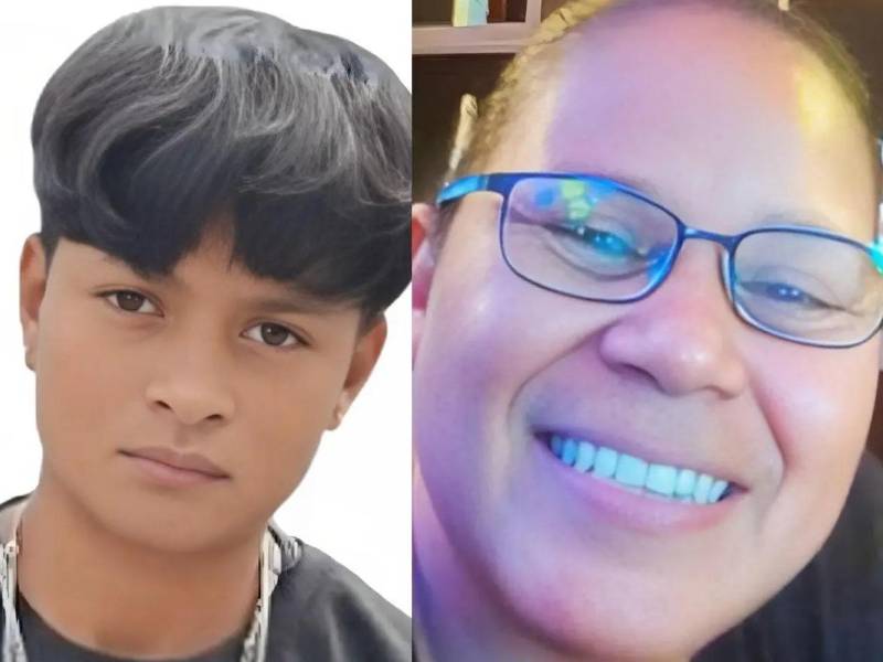 Las investigaciones de la Policía señalan que Gloria Judith Hernández Zelaya (izquierda) habría entregado a la dirigente patronal Karla Patricia Vigil (derecha) al sicario que la asesinó.