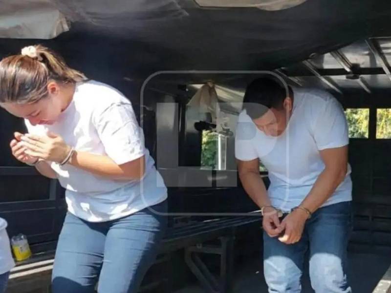 Ángel David Alvarado Sierra y Gina Azucena Poveda están en prisión por la muerte de los esposos José Darío Caballero y su mujer Sobeyda Rodríguez.