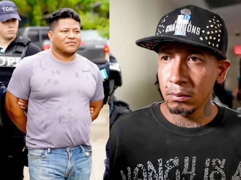 Erlin Margarito Escoto, alias “Kotolo”, y Aníbal Josué Aguilar, alias “El Mecánico están presos por el crimen del aspirante a diputado por el partido Libre, Óscar Bustillo Oseguera.