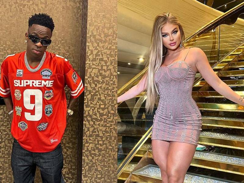 Chia ha generado revuelo en las últimas horas tras señalar que pasó una noche con el brasileño Vinicius.