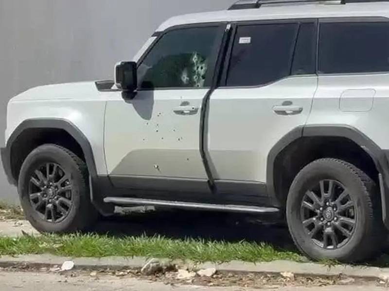 El vehiculo de Lilian Elizabeth Padilla Martínez presentaba 25 impactos de bala.