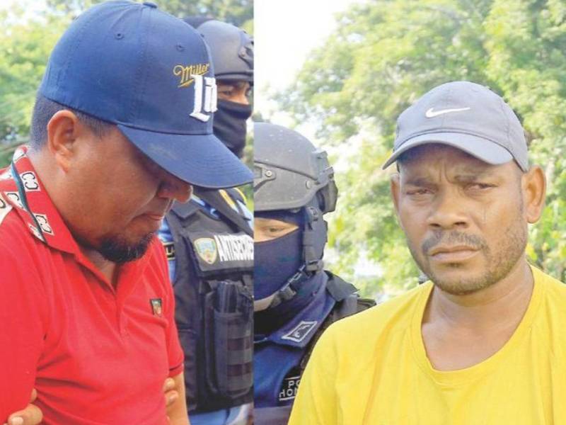Juan José Pereira Cerna, alias el Guato, y Moche Dayan Solano Castillo, alias el Negro Moche, fueron los primeros capturados por la desaparición de los garífunas.