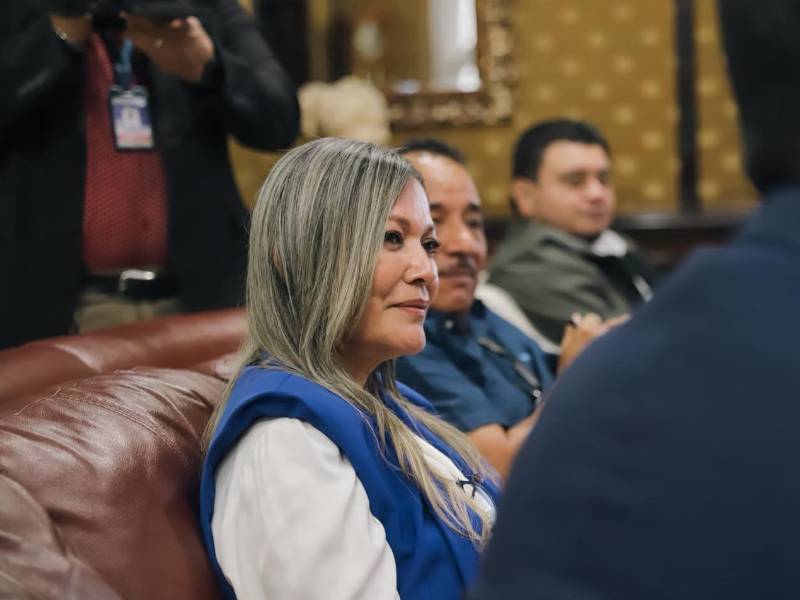 Leda García Pagan, secretaria de Derechos Humanos.