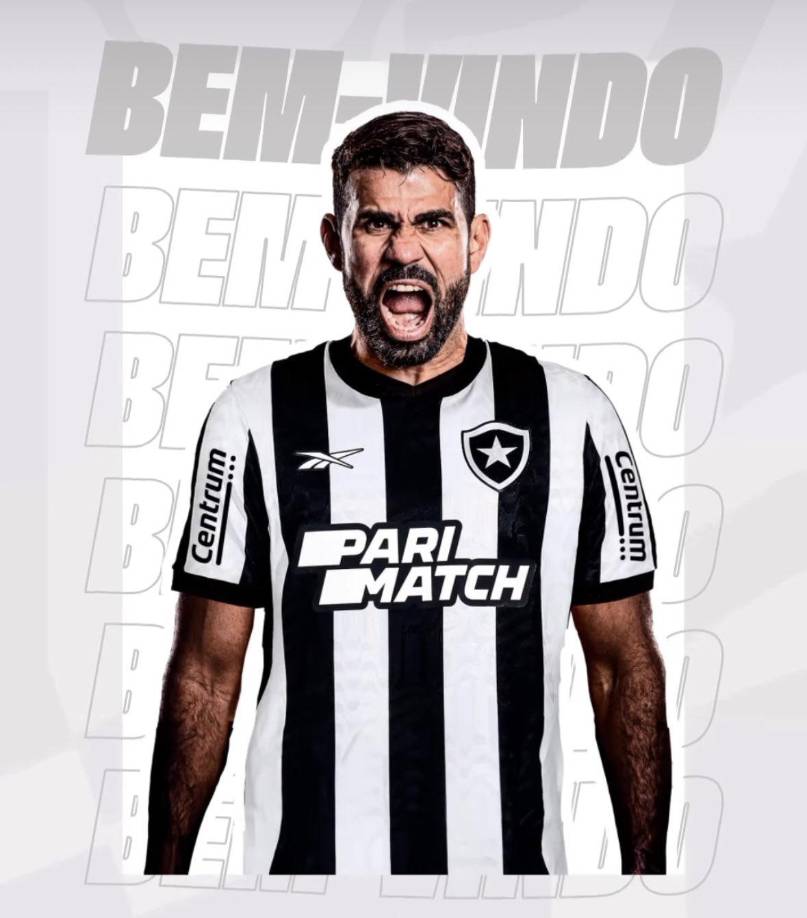 Diego Costa fue anunciado como nuevo jugador del Botafogo, líder del Campeonato Brasileño y al que llega tras jugar la última temporada en el Wolverhampton inglés.