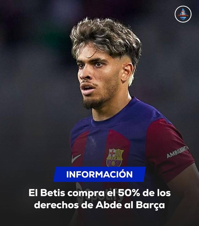 El Barcelona traspasó al delantero marroquí Ez Abde al Betis por 7,5 millones de euros, un acuerdo en el que el club catalán se reserva un 50% de una futura venta del futbolista por parte del equipo andaluz, además de un “derecho de recompra”.