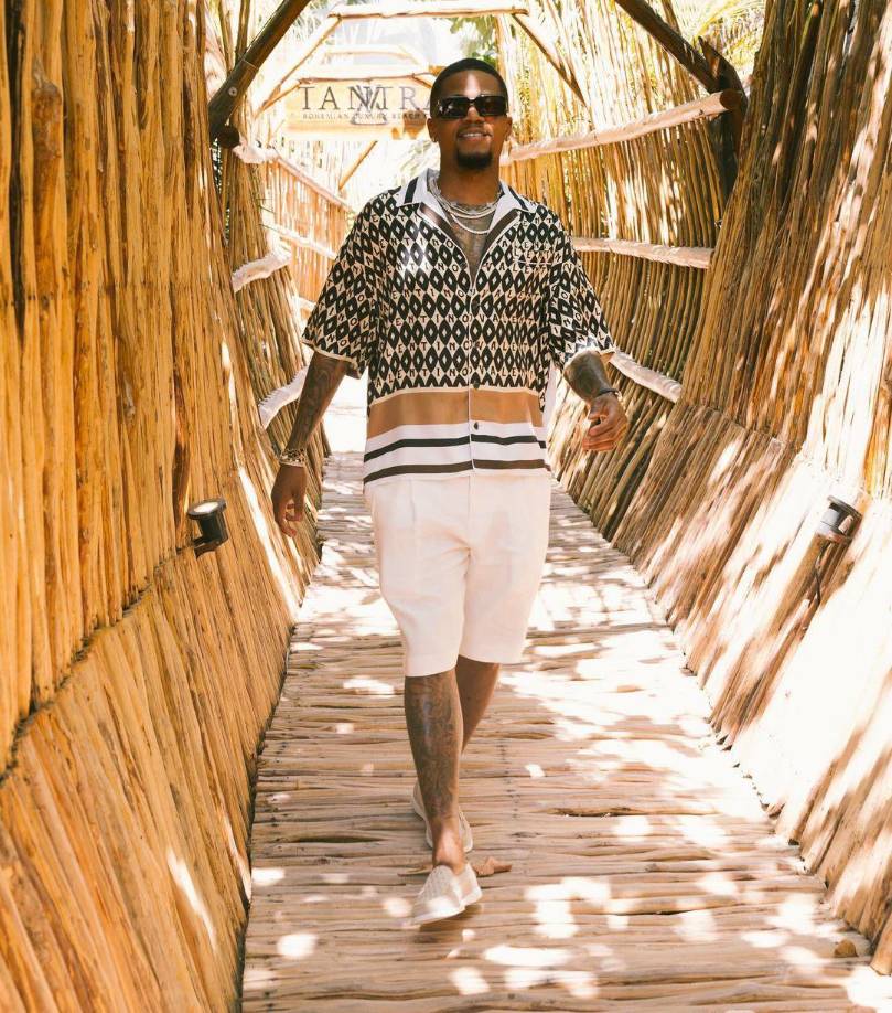 El jugador comenzó sus vacaciones en Cancún, México, donde ha estado con su familia y amigos desde finales de mayo.