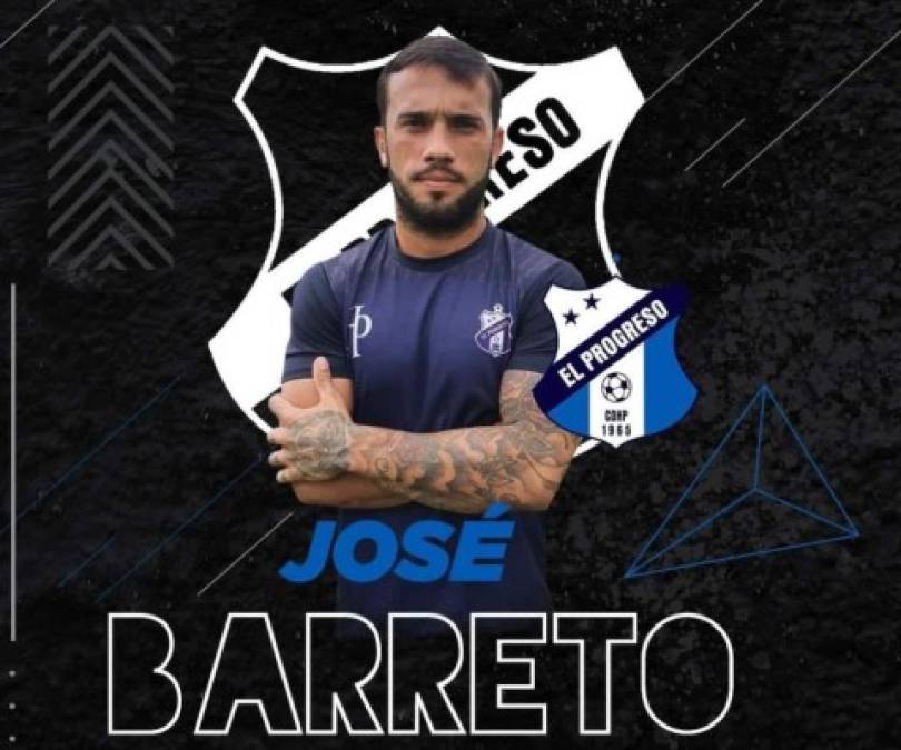 José Barreto: Algunos clubes de la Liga Nacional se han interesado en el mediocampista luego de su buen desempeño con el Honduras Progreso.