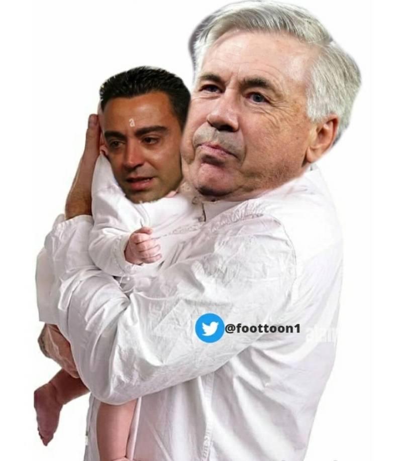 ¡Xavi lo sufre! Los memes se burlan del Barça tras perder el Clásico ante Real Madrid