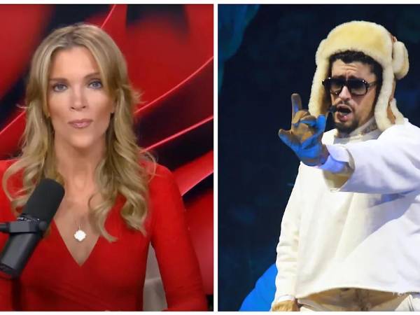 La presentadora y comentarista Megyn Kelly arremetió en contra de Bad Bunny y su show.