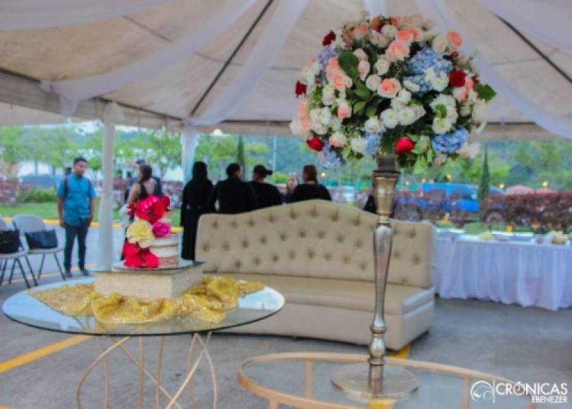 Hermosas imágenes de la masiva boda de la hija del pastor German Ponce