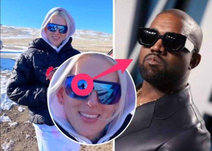 Las especulaciones surgieron en la red social Tik Tok, luego de que se viralizara una fotografía en la que supuestamente Kanye West se ve reflejado en los lentes del maquillador.