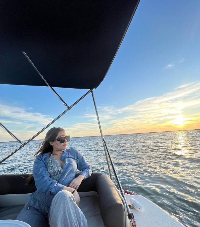 Frida Guzmán, la nieta del rey de Sinaloa presume sus viajes de lujo