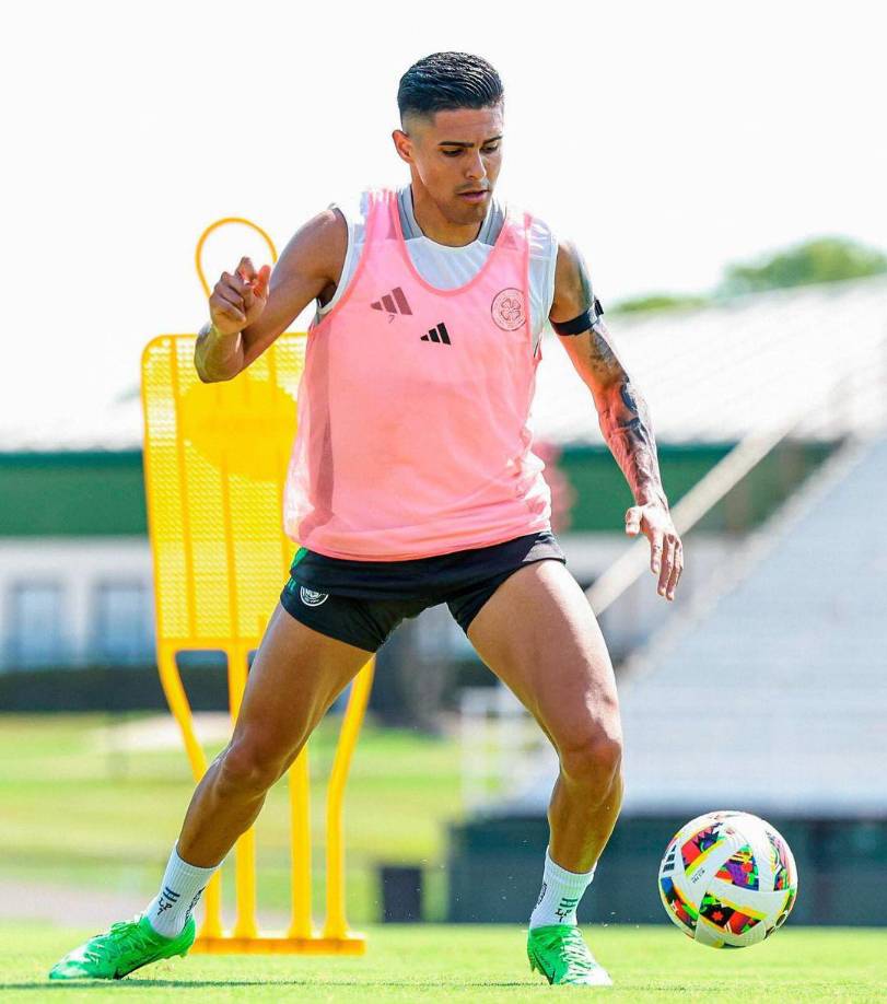 El atacante hondureño forma parte de la plantilla que jugará estos encuentros de pretemporada en tierras estadounidenses.