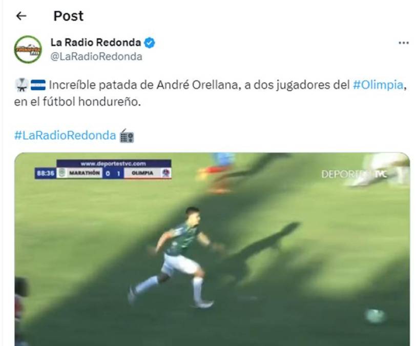 Argentinos y españoles reaccionan asombrados por la falta de André Orellana