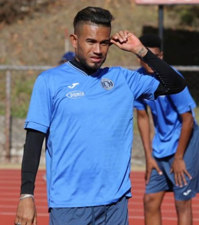 Otro que finaliza contrato en el Motagua es el delantero Carlos Discua. Después de la final se decidirá su futuro.