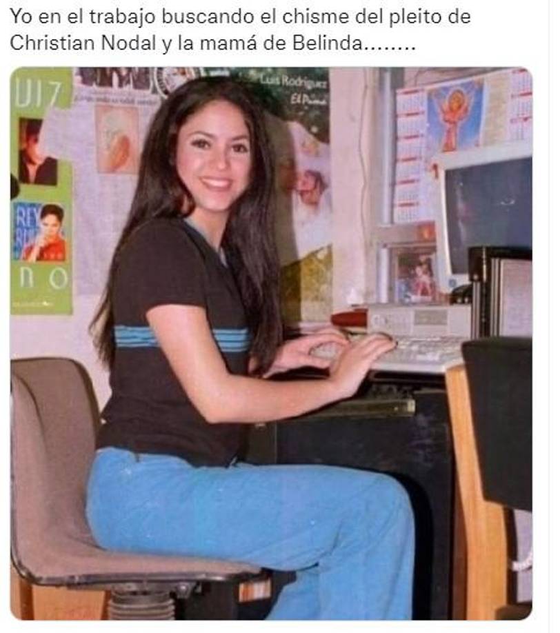 ¡Memes! Christian Nodal expone a Belinda y así reacciona el Internet