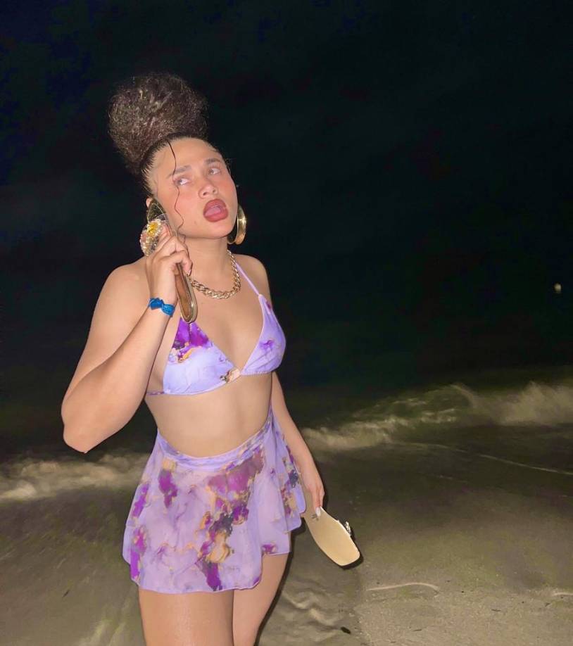 Sus seguidores quedaron deslumbrados con el hermoso cuerpo de la cantante. 