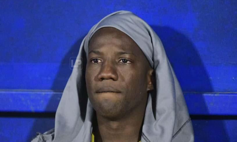 Darixon Vuelto y su tristeza el pasado 23 de diciembre tras el subcampeonato del Real España.