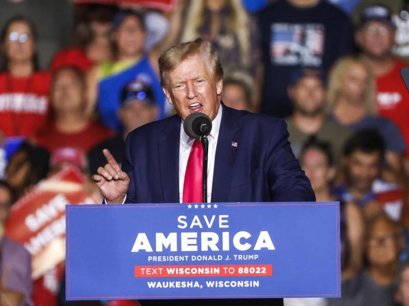 Donald Trump, expresidente de Estados Unidos.