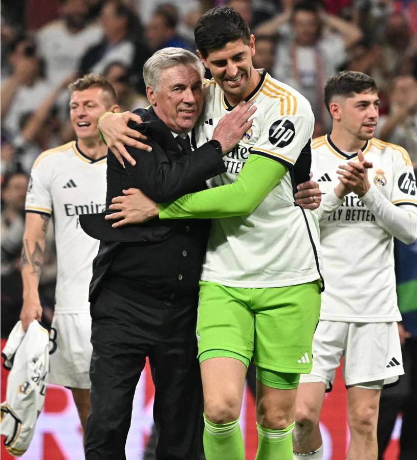 Ancelotti pondría a Courtois en el arco del Real Madrid ante Borussia Dortmund en la final de la Champions League.