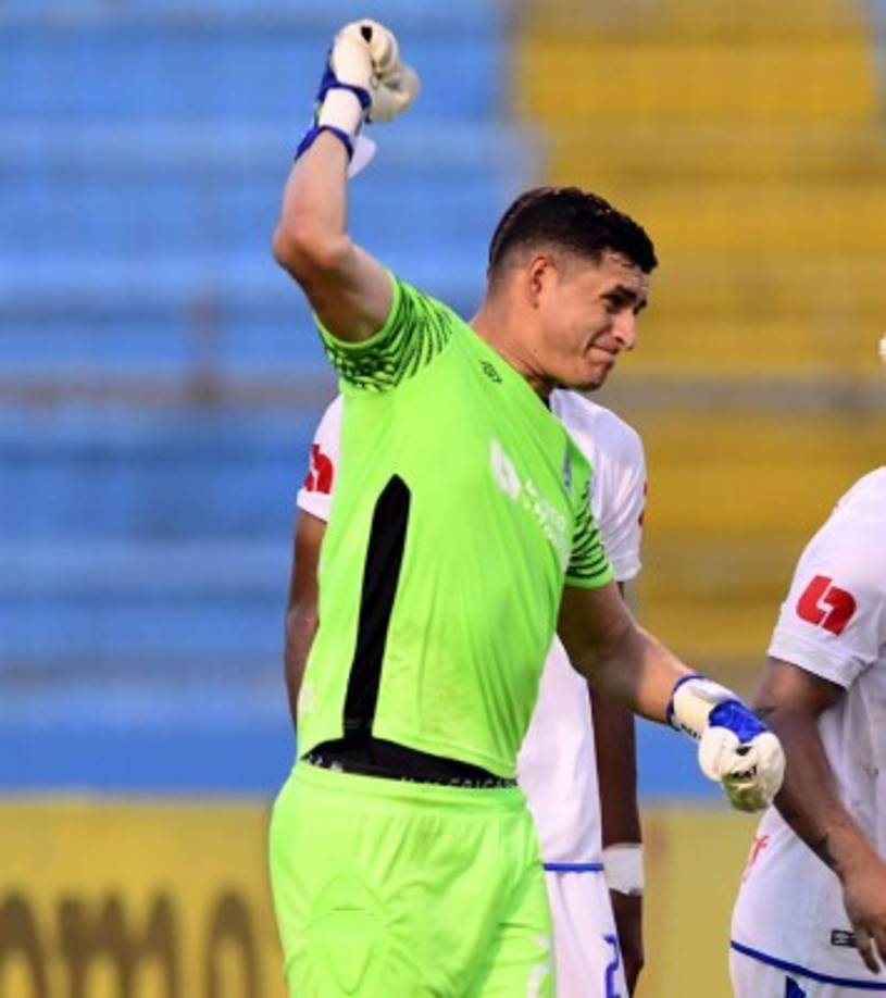 Harold Fonseca - El portero tuvo una buena actuación contra el Real España, atajó un penal y repetirá en el 11 titular del Olimpia.