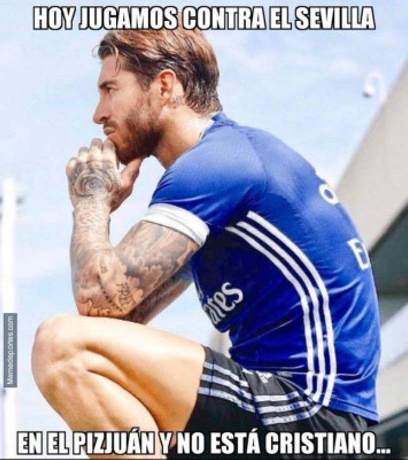 Sergio Ramos no la pasó nada bien contra su exclub.